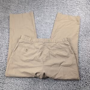 Vintage US Navy Pants Men 38x28 Beige US Uniform Military Trousers Straight Leg